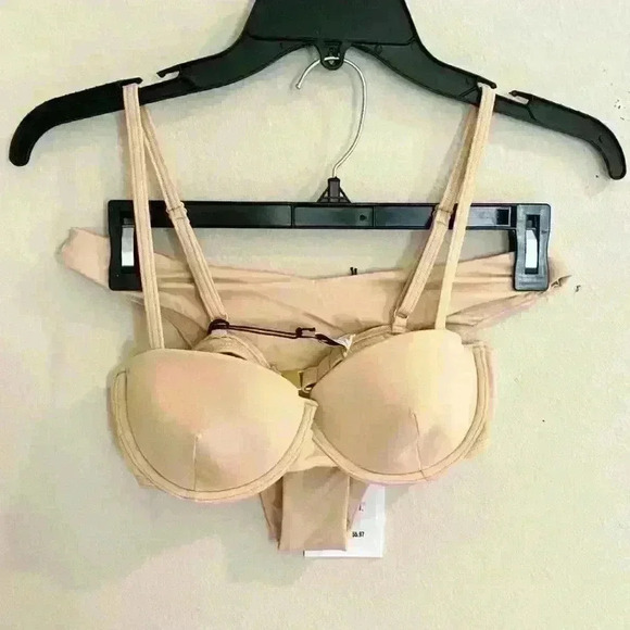 NWT onia Pale Pink Dalia Bikini SET Top & Chiara Bikini Bottom - Picture 10 of 16